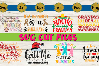 provide svg cut files design bundle for web store