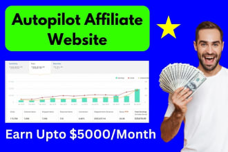 profitable money making autopilot amazon affiliate website