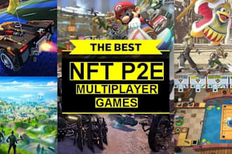 develop an nft, p2e, web3 blockchain game using unity3d for mobile, web, or PC