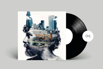 design a cd, album cover