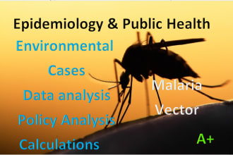 write quality epidemiology, or, rr calculations, public health and data analysis