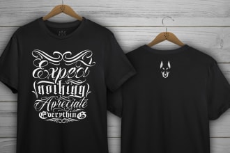 make an awesome chicano lettering design for your tshirts