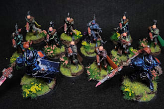 paint multiple miniatures tabletop quality