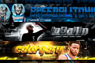 design a fire nba 2k24 banner for youtube or twitter