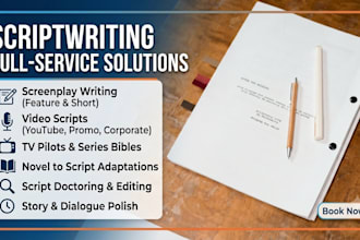 write compelling script for your screen play