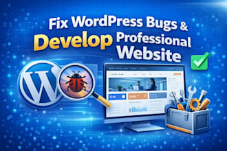 design,redesign business wordpress website as wpbakery or elementor expert