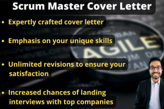 craft a winning scrum master cover letter for you