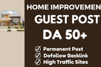 do guest post on home improvement blog with dofollow backlinks
