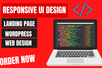 create responsive UI for web and mobile application
