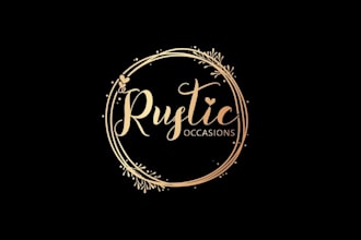 do top image wedding decor rental service logo