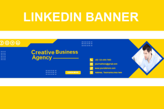 create a linkedin banner