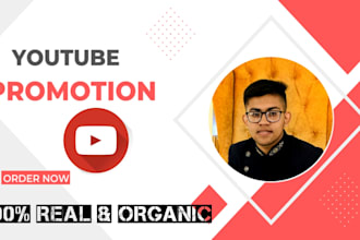 do organic youtube promotion and marketing
