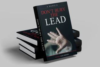 design book cover, ebook cover, and KDP book cover for you