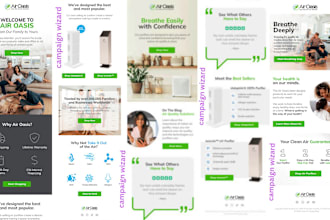 mailchimp and hubspot email template pro, custom HTML designs for lead nurture