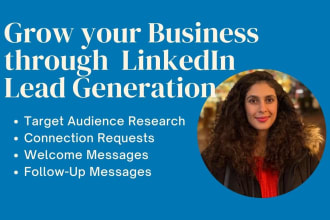 connect and message targeted leads on linkedin to increase your b2b sales