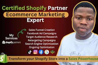 boost shopify sales, shopify store marketing, sales funnel and shopify promotion