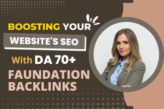 do manually foundation backlinks for new websites