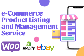 upload and manage your product inventory on any ecommerce platform