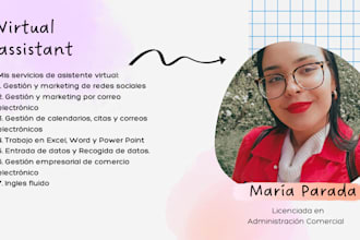 help you remotely as a virtual assistant and community manager