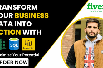 be yours expert power bi analyst for dashboard and reporting