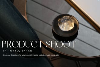 shoot product focus photos in tokyo for your social media