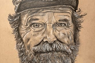 draw a portrait in pencil from your photo