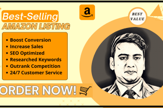 write killer SEO optimized amazon product listing description 5 bullet points