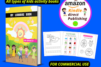 amazing kids engaging activity book like maze, puzzles etc