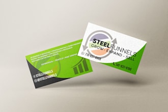 double sided business card , print ready pdf and jpeg files