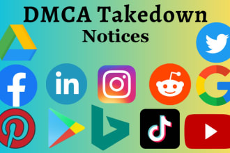 send dmca report to tiktok,ig,fb,google,yt,onlyfans under dmca