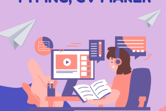 do data entry, type any scanned documents, and a cv maker