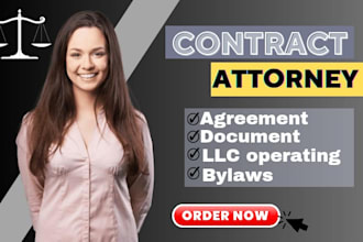 write legal agreements, motions, documents, contracts, lawsuits, nda, services