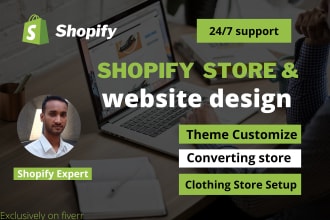 shopify clothing store website redesign shopify expert theme customization