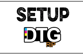 setup acrorip dtgrip for dtf and dtg printing