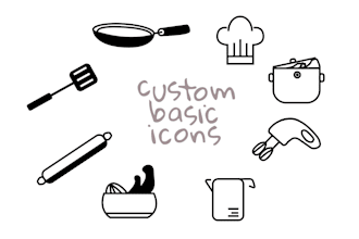design and create a custom vector icon illustration