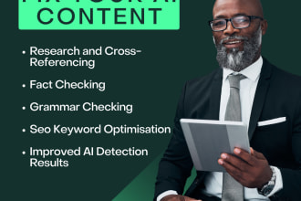 ai content editing and fact checking for you