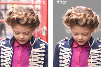 do photo cut out hair masking background removal service
