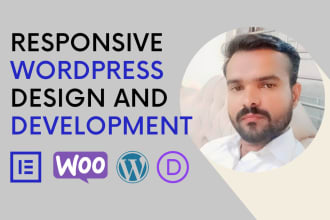 create responsive wordpress design and development