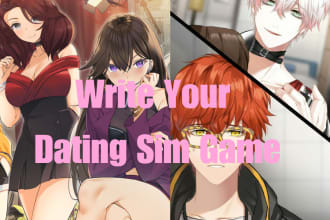 write your dating sim game
