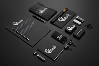 design full brand identity kit