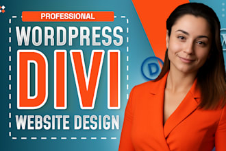 design divi wordpress blog website, divi ecommerce, divi theme landing page