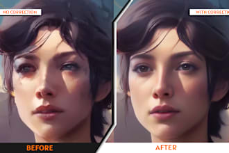 fix and enhance your ai generated art