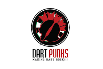design best known beloved dart punks logo