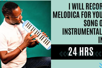 record melodica for your song or instrumental in 24hrs