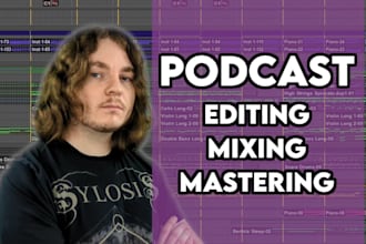 edit and mix your podcast