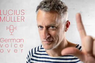 record a professional german or swiss german voice over