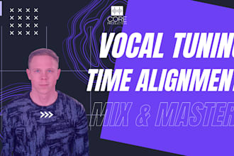 professionally tune, mix, and master your vocal