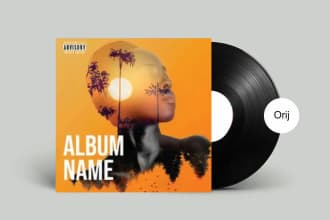 design single cover art or album cover art or mixtape cover