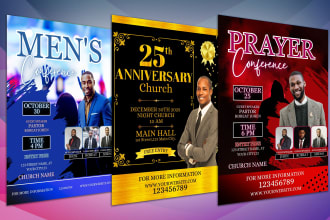 do a church flyer, postcard, door hanger, banner, yard sign