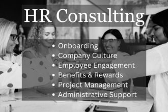 provide HR consulting l onboarding l contracts etc